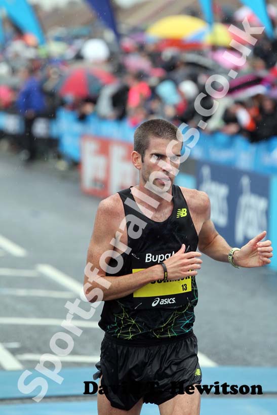 Nick McCormick finished 9th in 1hr 02.44mins in the 2012 BUPA GNR.